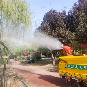 霧炮電動(dòng)三輪高壓清洗車(chē)