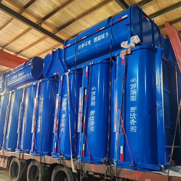 39個勾臂垃圾箱發(fā)往遼寧